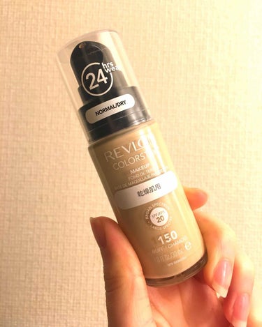 カラーステイ メイクアップ D/REVLON/リキッドファンデーションを使ったクチコミ（1枚目）