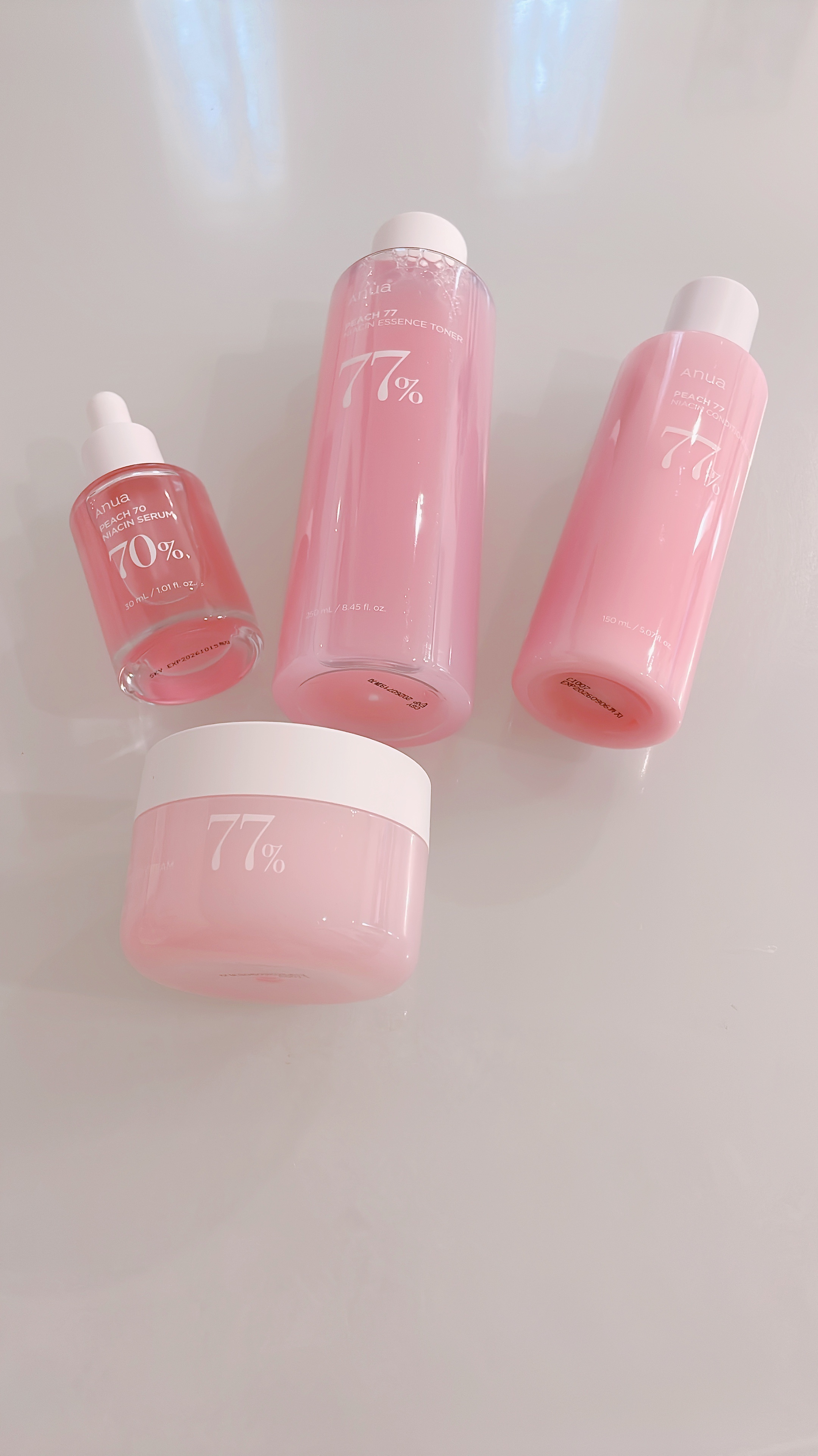 桃77%ナイアシンコンディショニングミルク/Anua/乳液を使ったクチコミ（1枚目）