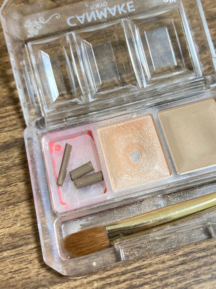 パウダー&ペンシル アイブロウEX/excel/アイブロウペンシルを使ったクチコミ(4枚目)