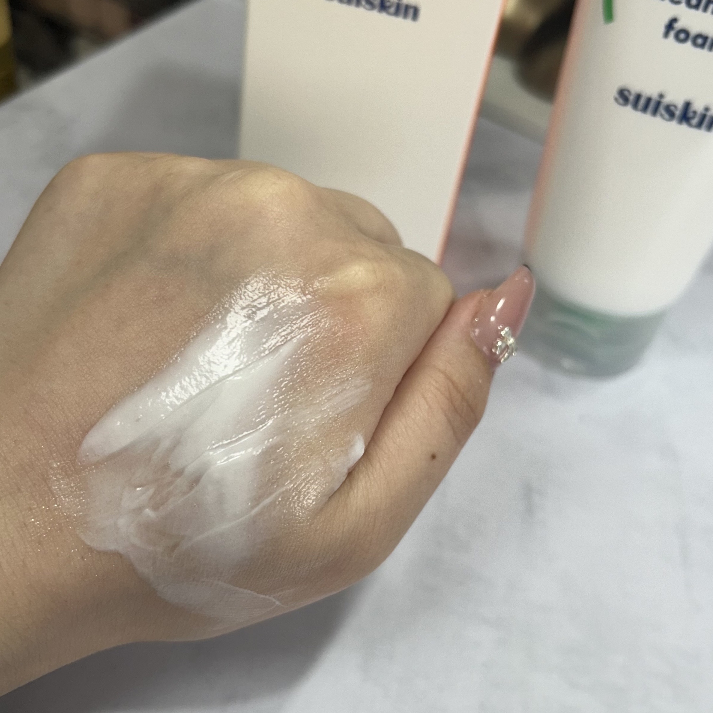 スイスキン 新芽ディープクレンジングフォーム/suiskin/洗顔フォームを使ったクチコミ（2枚目）