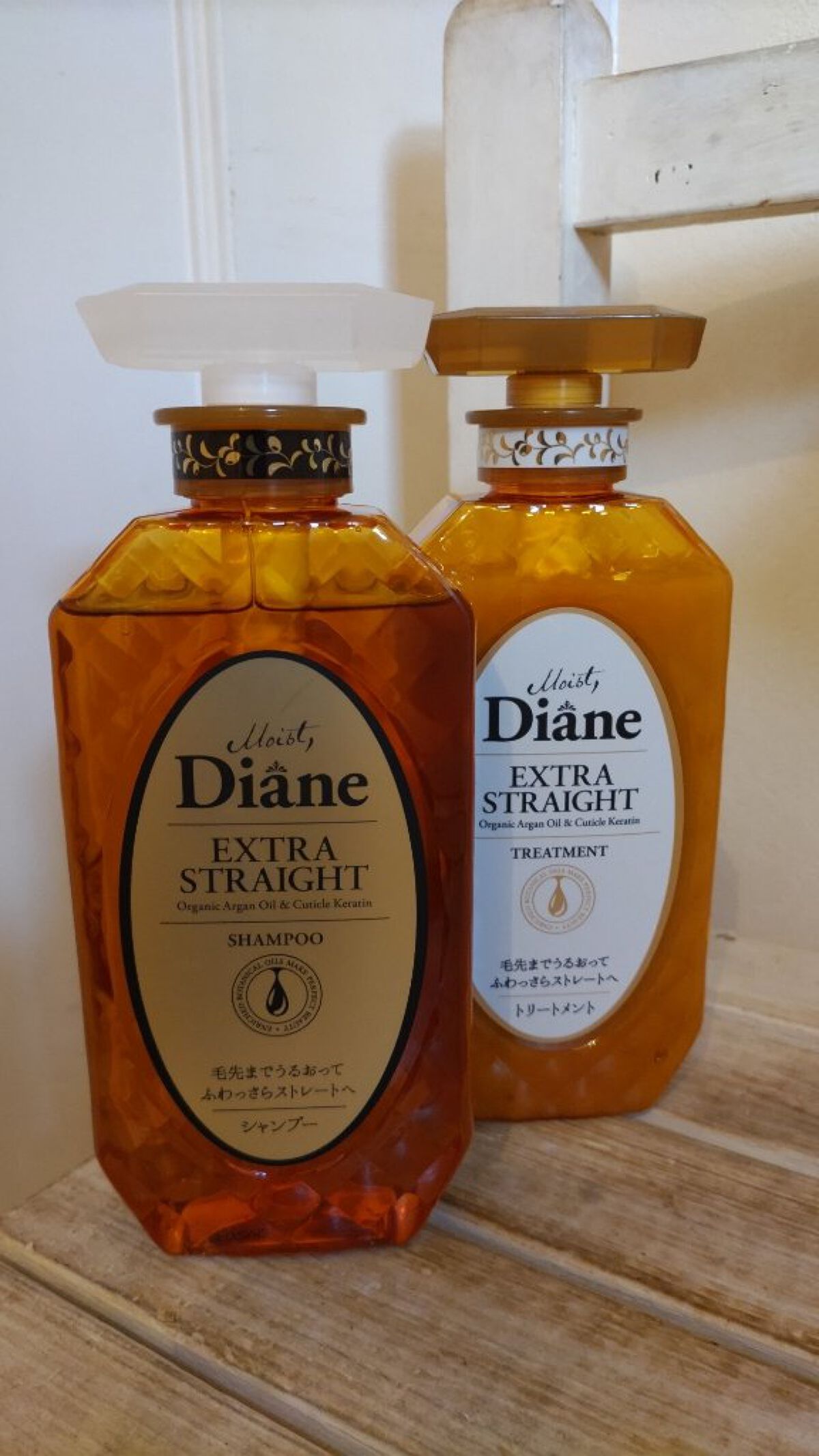 パーフェクトビューティ モイストダイアン エクストラストレート シャンプー/トリートメント パーフェクトビューティー エクストラストレート シャンプー＆トリートメント セット/ダイアン/市販シャンプーを使ったクチコミ（1枚目）