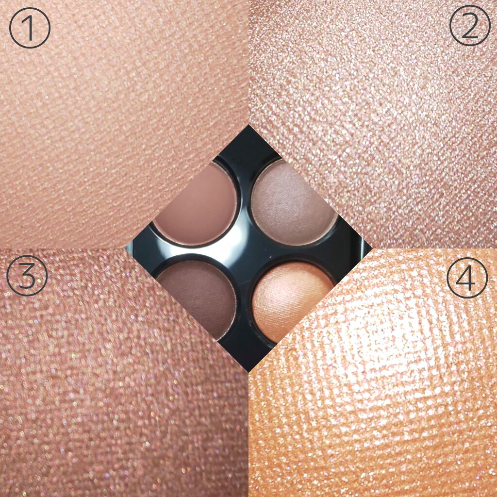 レ キャトル オンブル/CHANEL/アイシャドウパレットを使ったクチコミ(2枚目)