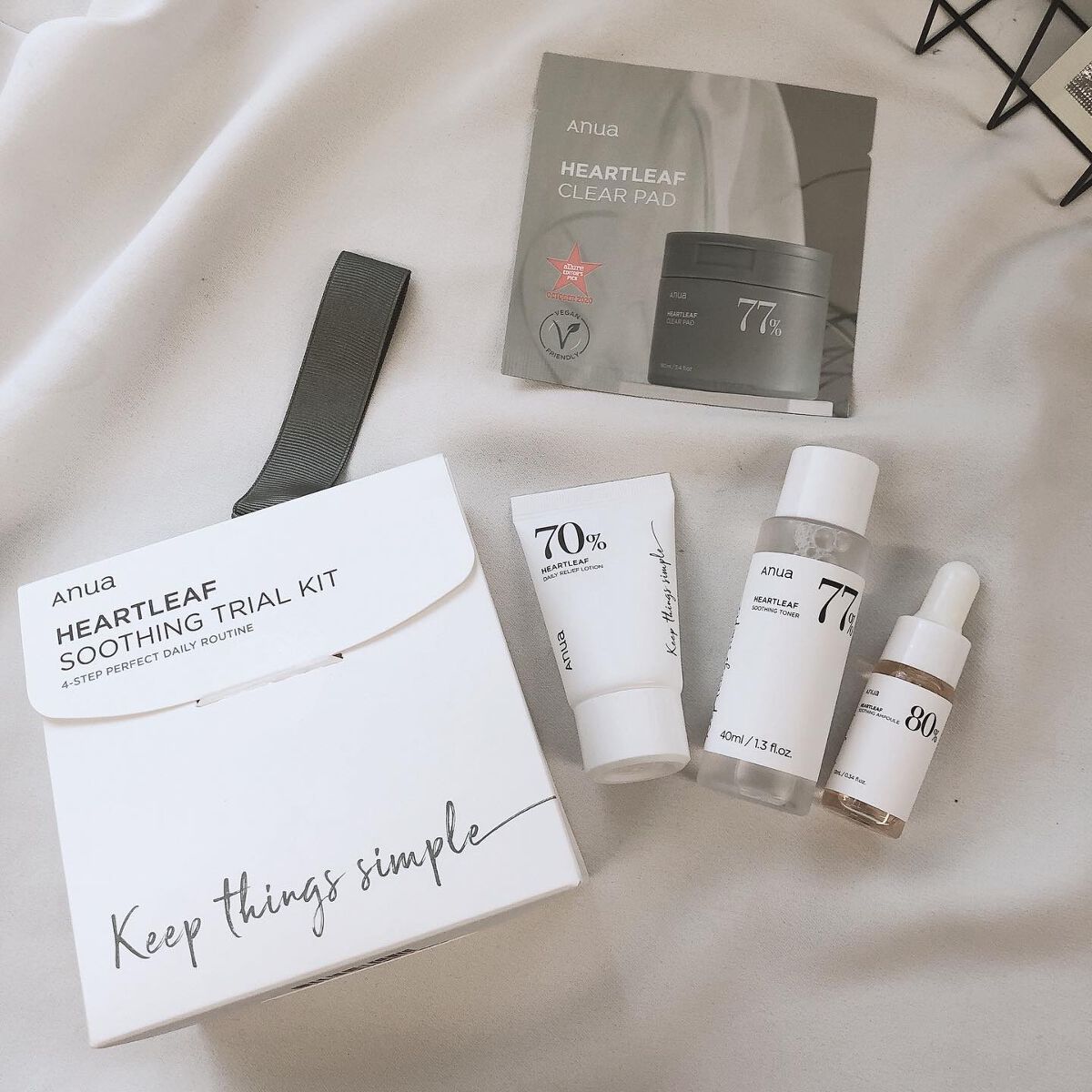 ドクダミスージングトライアルキット/Anua/トライアルキットを使ったクチコミ（2枚目）