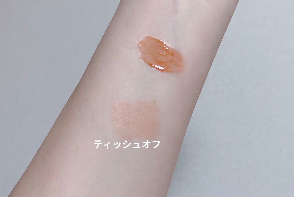 グラスティングウォーターティント 韓服エディション/rom&nd/リップティントを使ったクチコミ(3枚目)