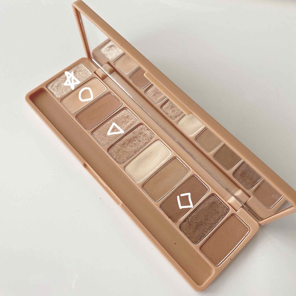 プレイカラー アイシャドウ/ETUDE/アイシャドウパレットを使ったクチコミ(2枚目)