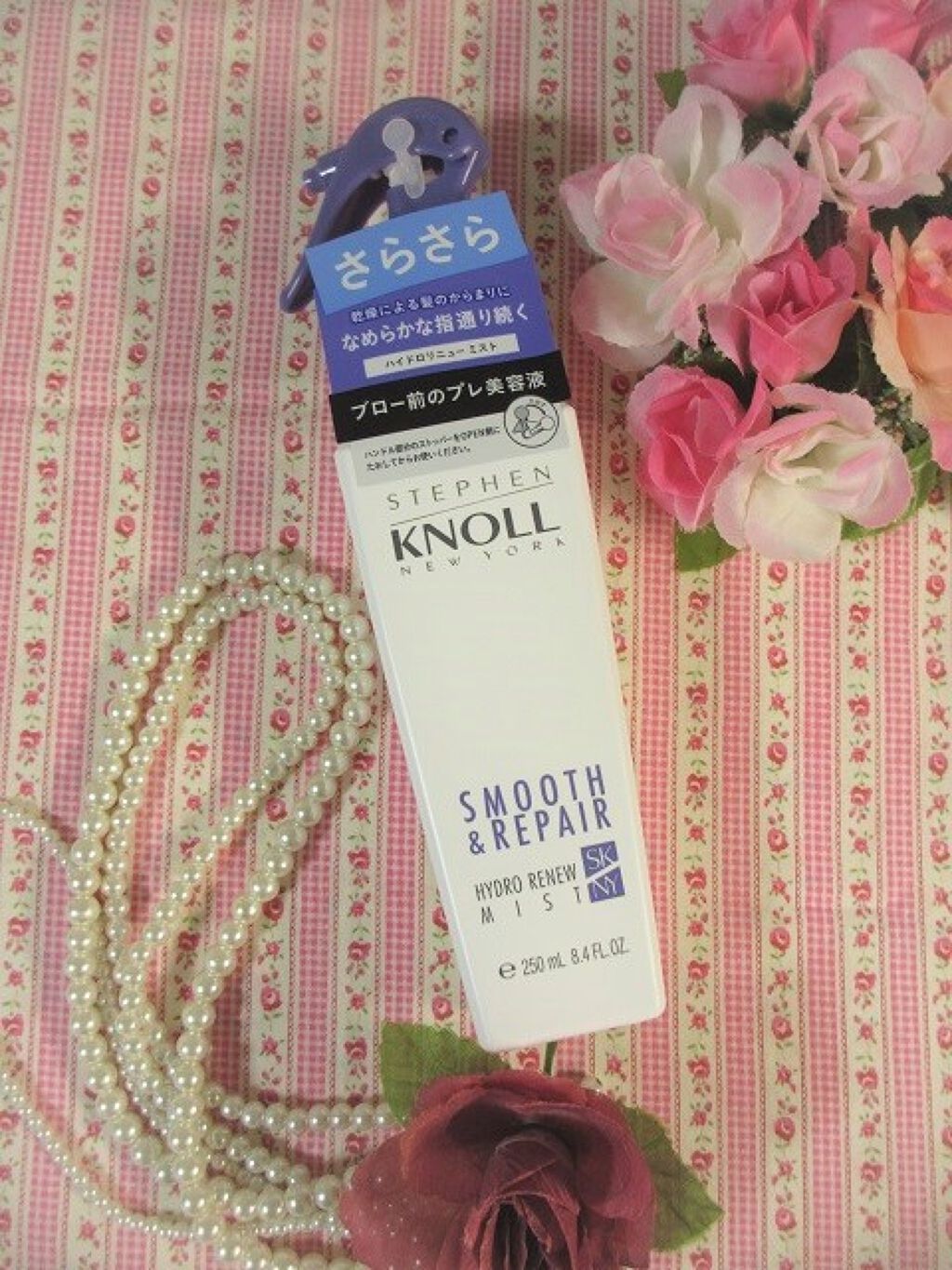 ハイドロリニュー ミスト スムースリペア/スティーブンノル ニューヨーク/プレスタイリング・寝ぐせ直しを使ったクチコミ(4枚目)