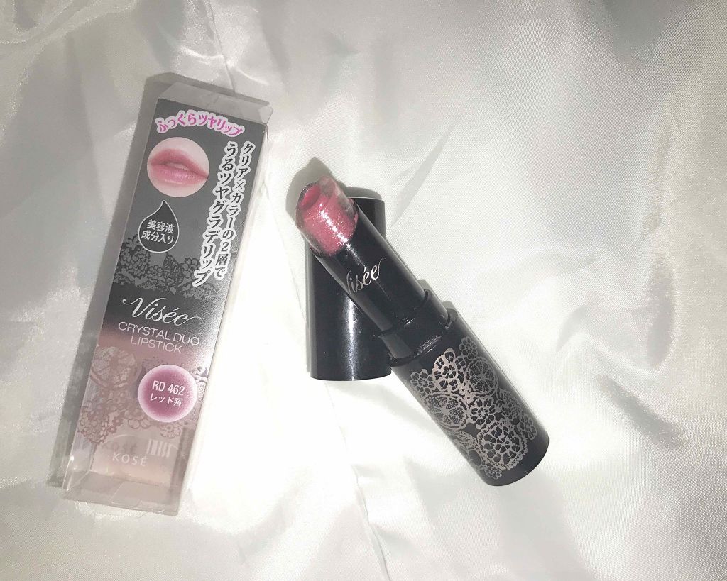 クリスタルデュオ リップスティック/Visée/口紅を使ったクチコミ(1枚目)
