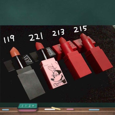 [MATTE] 3CE LIP COLOR/3CE/口紅を使ったクチコミ（1枚目）