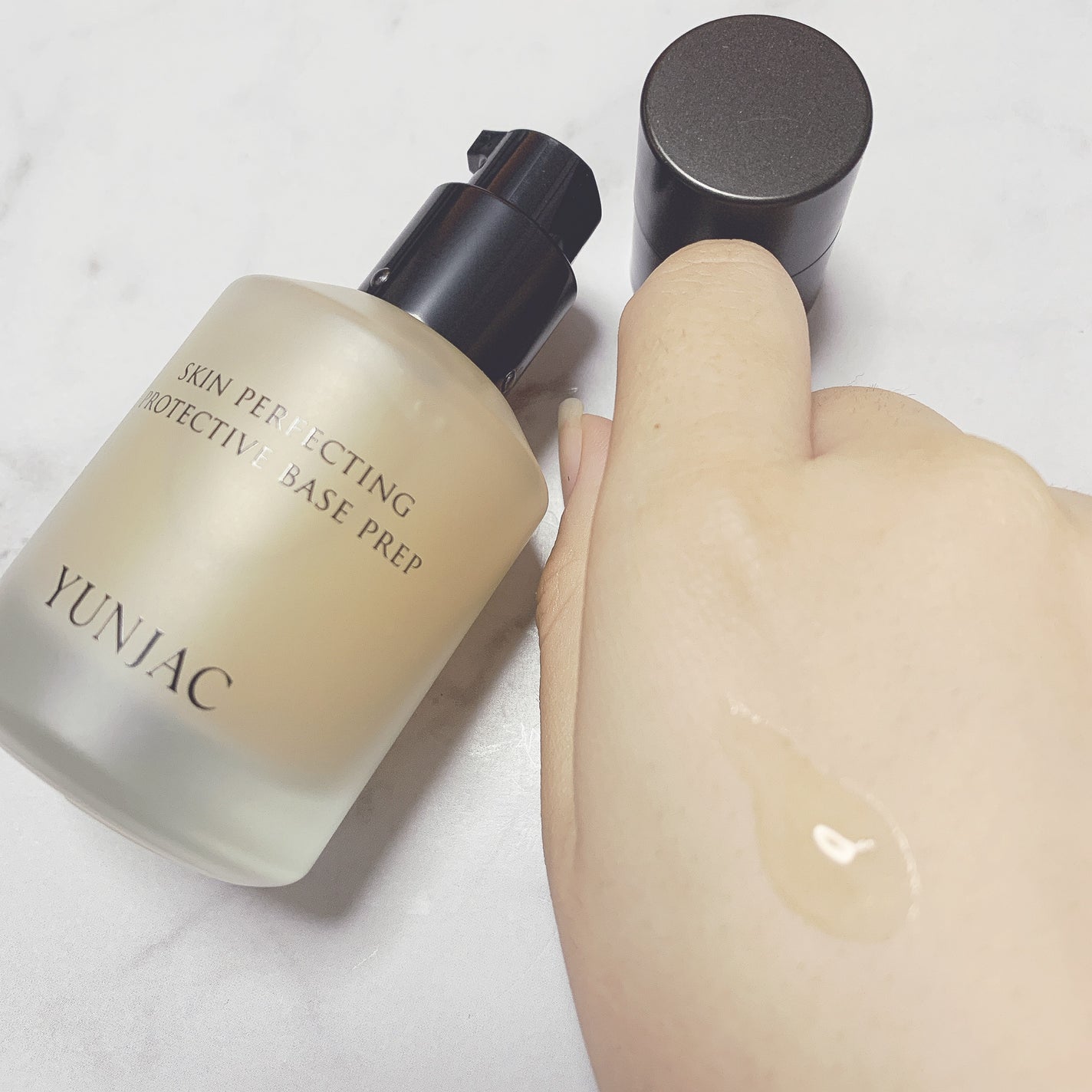 ゆがみちゃん@フォロバ100 on LIPS 「#PR#Yunjac様の#もち肌ベースをつくれる#冬用下地スキ..」(2枚目)