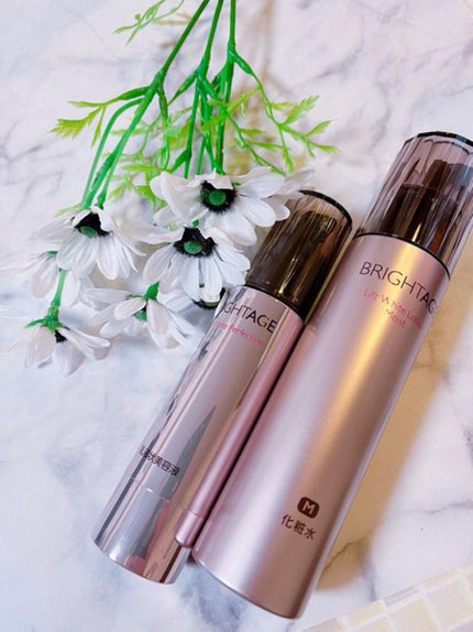 リフトホワイト ローション モイスト/BRIGHTAGE/化粧水を使ったクチコミ(1枚目)