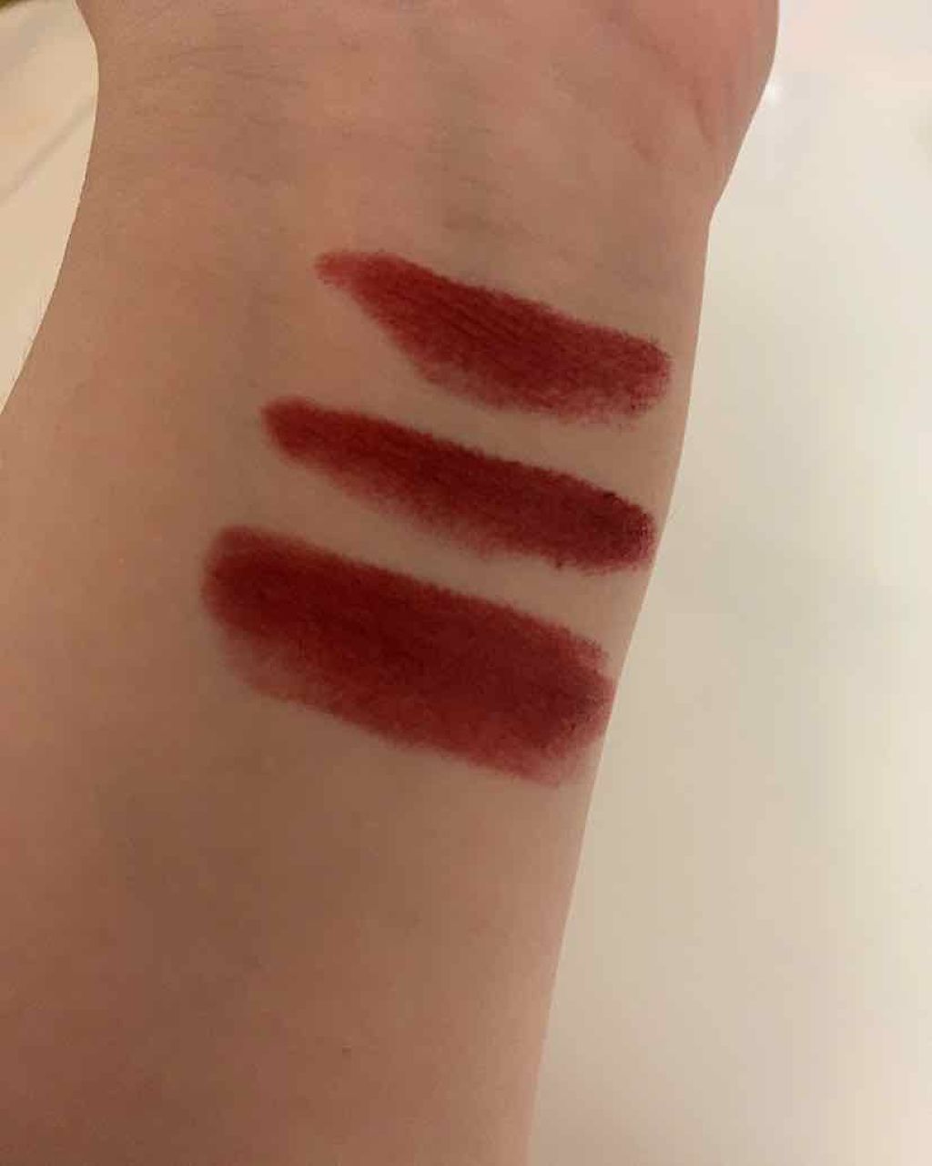 デアリングリィデミュアリップスティック/THREE/口紅を使ったクチコミ(2枚目)
