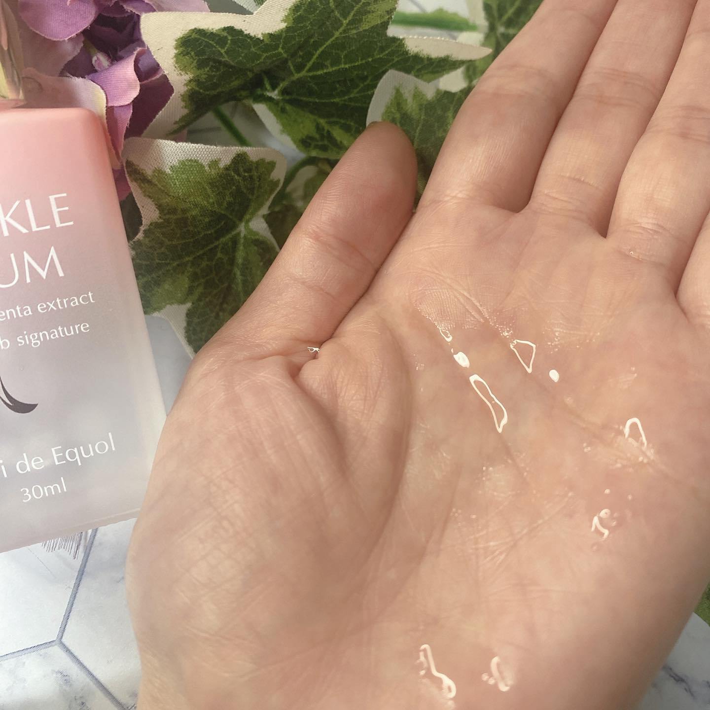 キレイ・デ エクオール リンクルセラム/キレイ・デ・ラボ/美容液を使ったクチコミ（2枚目）