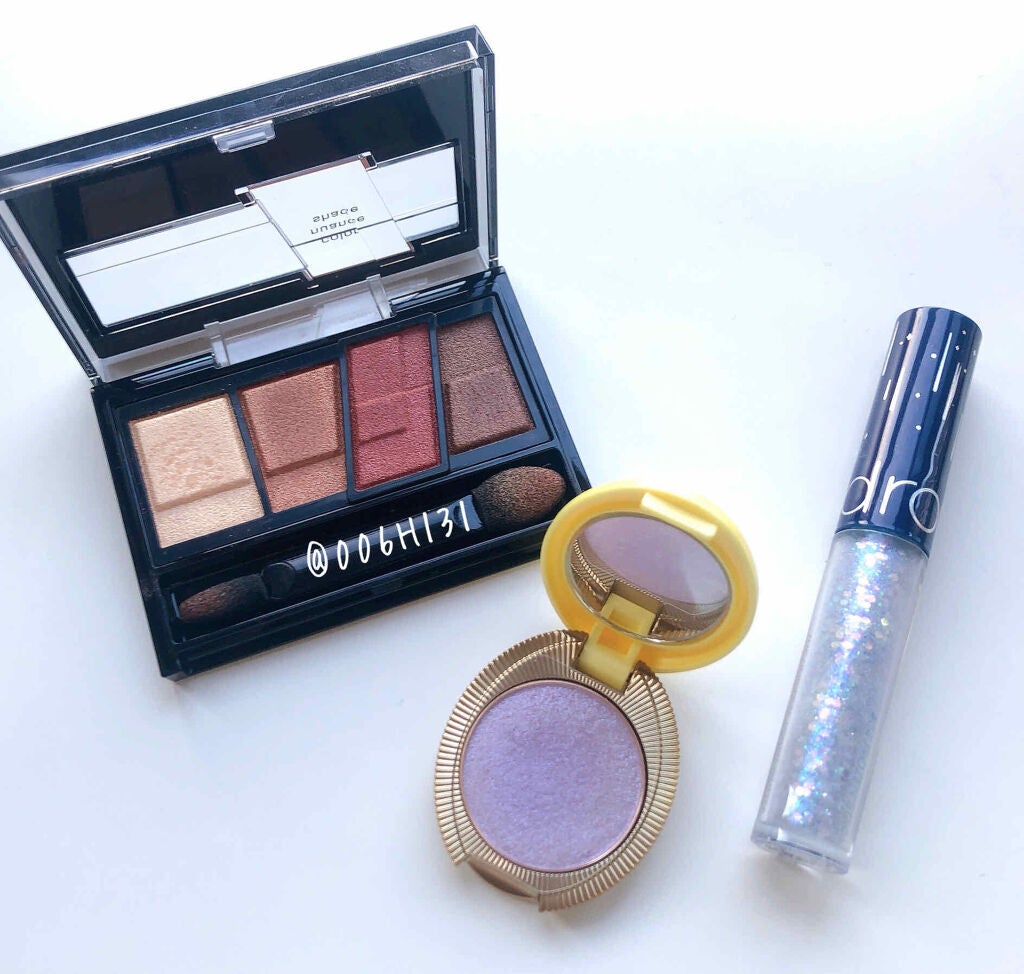 リキッド グリッター シャドウ/rom&nd/グリッターを使ったクチコミ(4枚目)