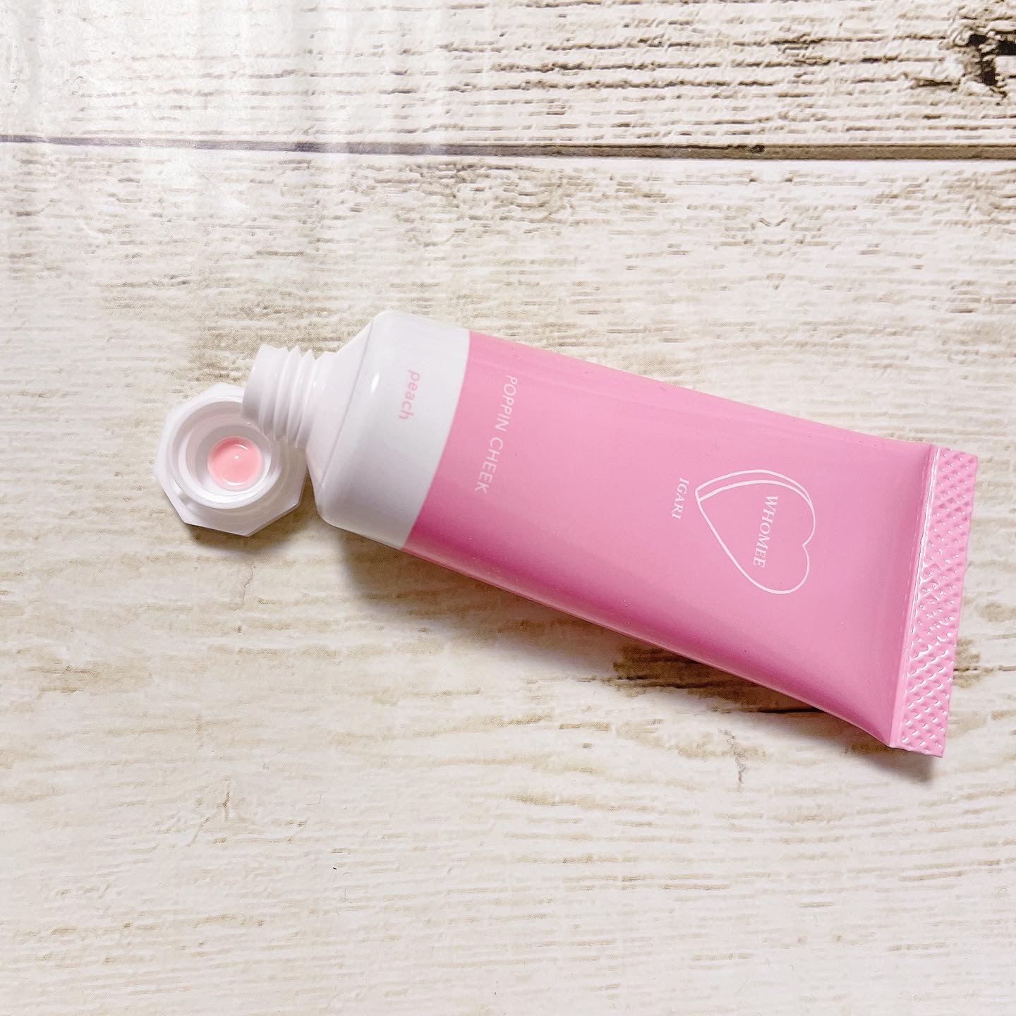 ポッピンチーク/WHOMEE/ジェル・クリームチークを使ったクチコミ（2枚目）