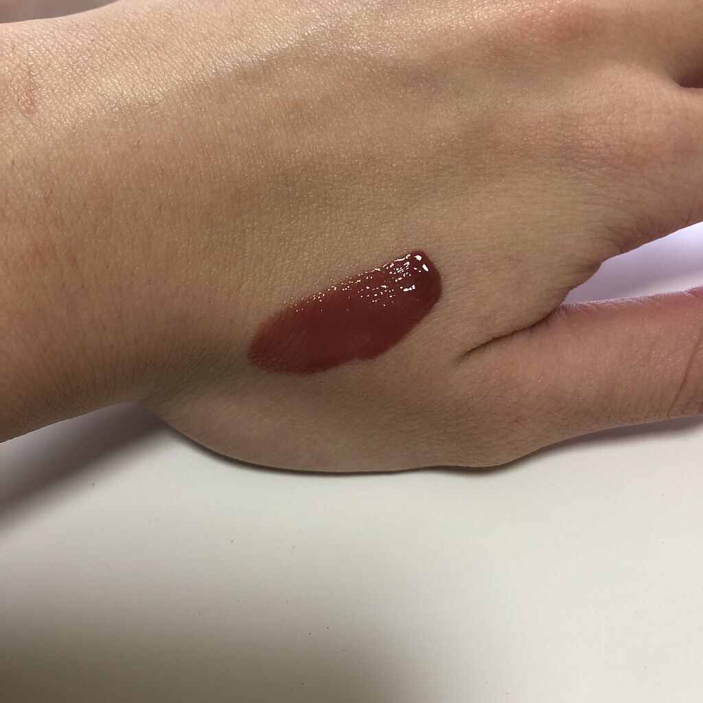 ジューシーラスティングティント/rom&nd/リップティントを使ったクチコミ（3枚目）