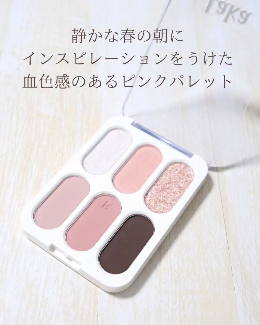 フォーエバー6アイパレット/Laka/アイシャドウパレットを使ったクチコミ(3枚目)