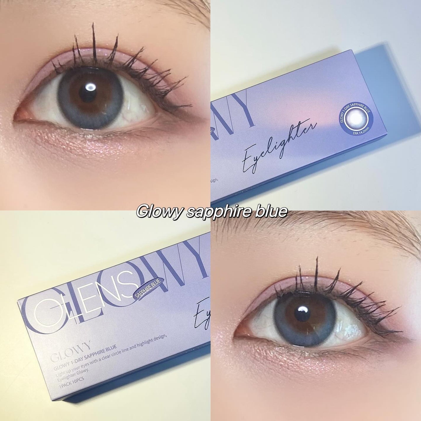 Glowy 1day/OLENS/ワンデー(1DAY)カラコンを使ったクチコミ(2枚目)