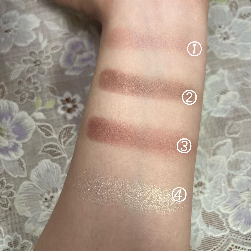 パーフェクトマルチアイズ/キャンメイク/アイシャドウパレットを使ったクチコミ(4枚目)