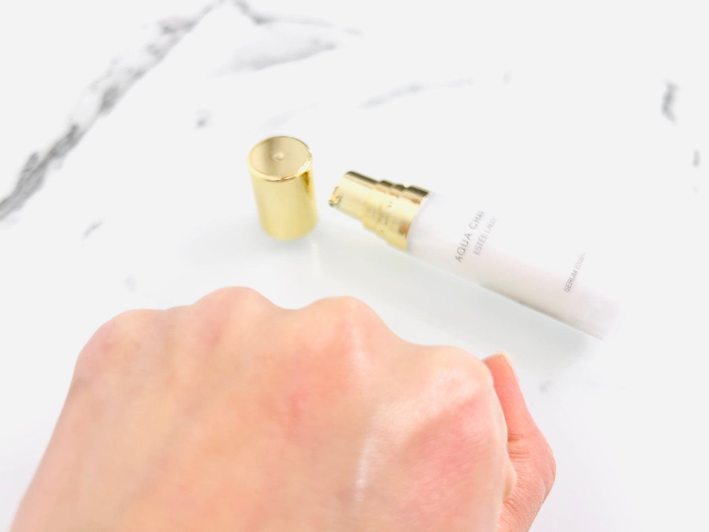 アクア チャージ 薬用 セラム エッセンス/ESTEE LAUDER/美容液を使ったクチコミ(3枚目)