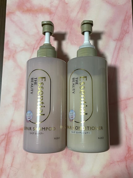 ザビューティ リペアシャンプー・コンディショナー/エッセンシャル/市販シャンプーを使ったクチコミ(1枚目)