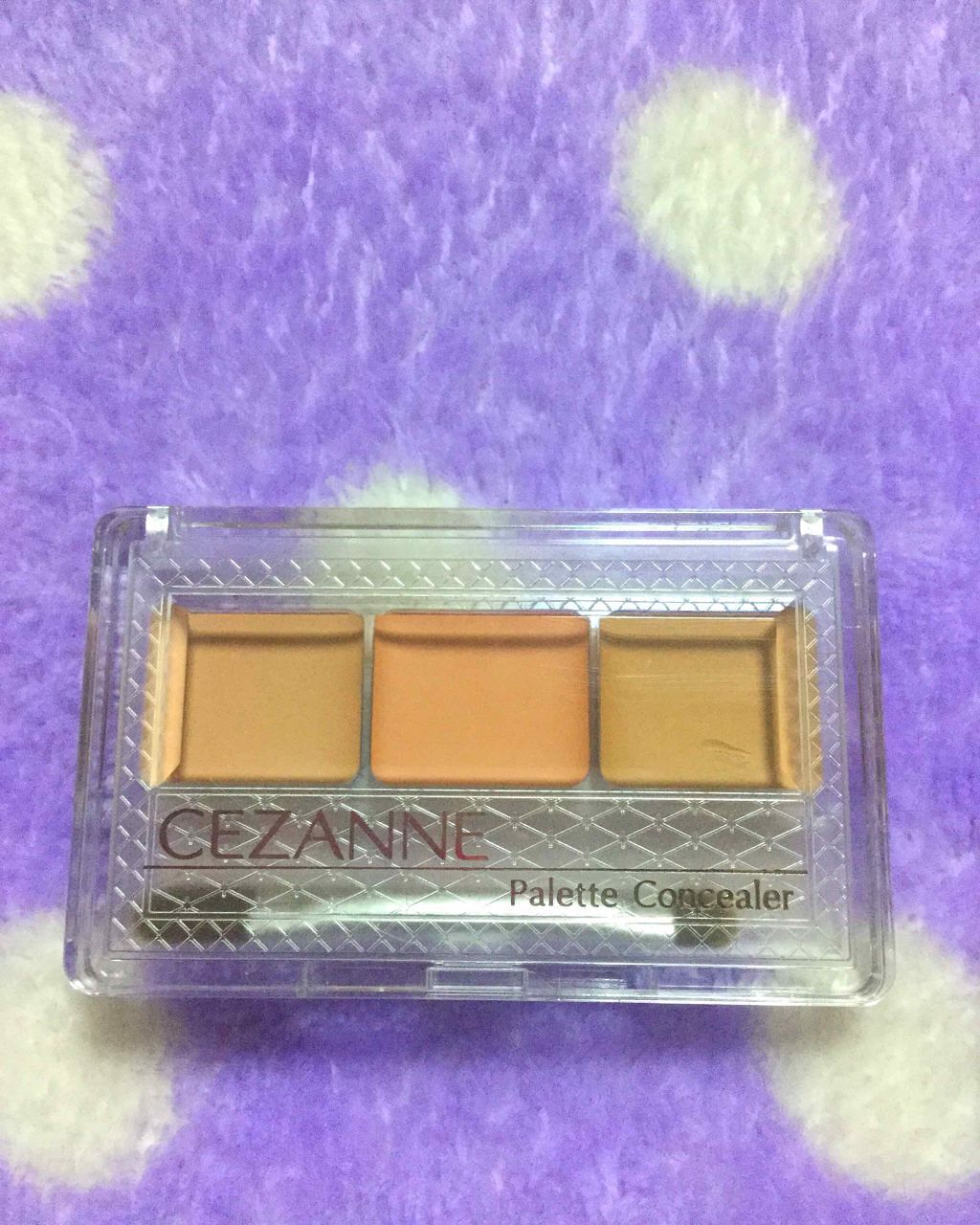 パレットコンシーラー/CEZANNE/パレットコンシーラーを使ったクチコミ(1枚目)