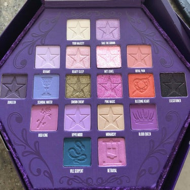 BLOOD LUST ARTISTRY PALETTE/Jeffree Star Cosmetics/アイシャドウパレットを使ったクチコミ（3枚目）