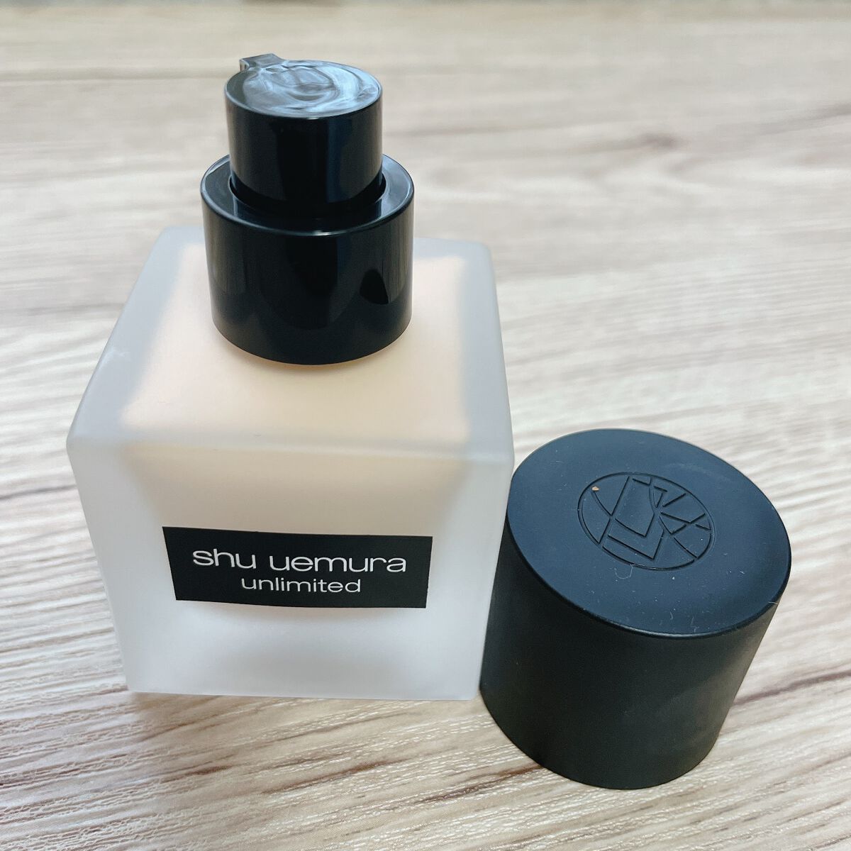 (旧)アンリミテッド ラスティング フルイド/shu uemura/リキッドファンデーションを使ったクチコミ(1枚目)