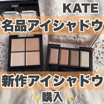 ケイト ポッピングシルエットシャドウ/KATE/アイシャドウパレットを使ったクチコミ(1枚目)