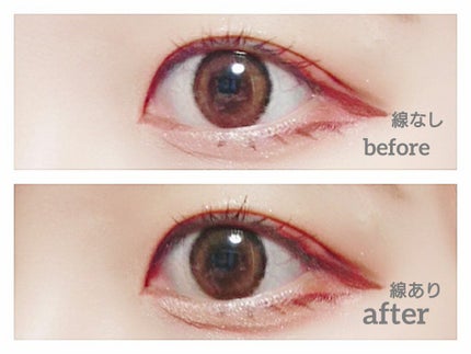 3wayスリムアイルージュライナー/キャンメイク/リキッドアイライナーを使ったクチコミ(3枚目)
