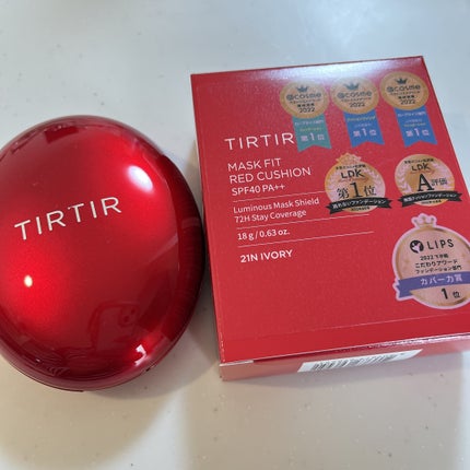 マスク フィット レッド クッション/TIRTIR(ティルティル)/クッションファンデーションを使ったクチコミ(1枚目)