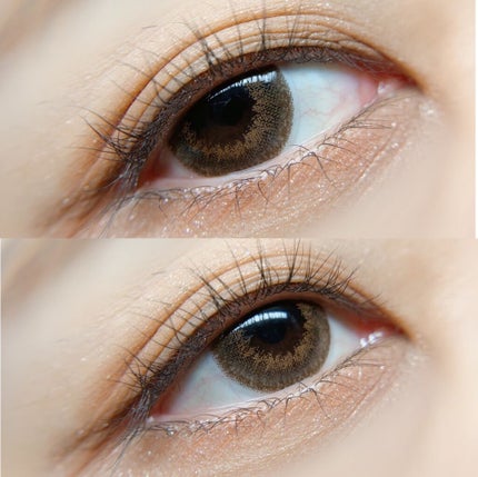 Chu's me 1day ギャップブラウン/Chu's me/ワンデー(1DAY)カラコンを使ったクチコミ(2枚目)