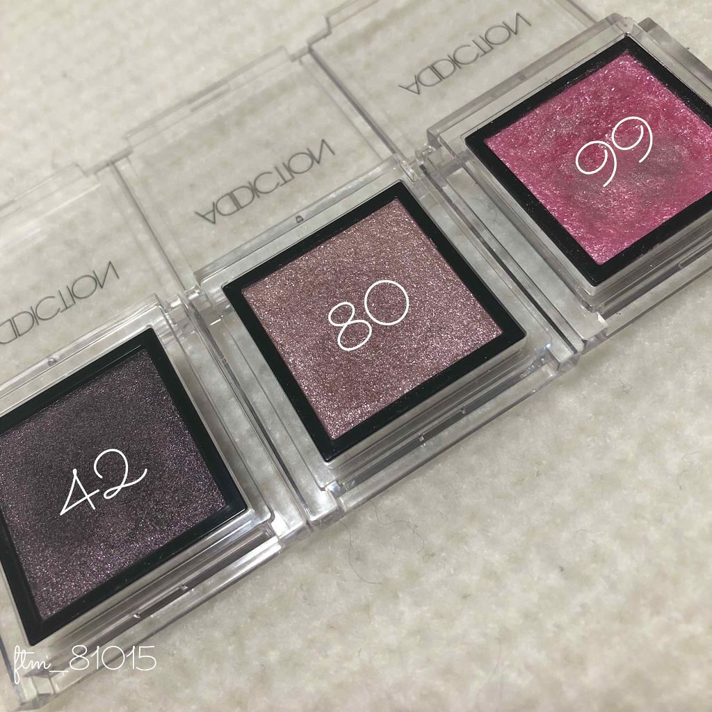 アディクション ザ アイシャドウ/ADDICTION/単色アイシャドウを使ったクチコミ(2枚目)