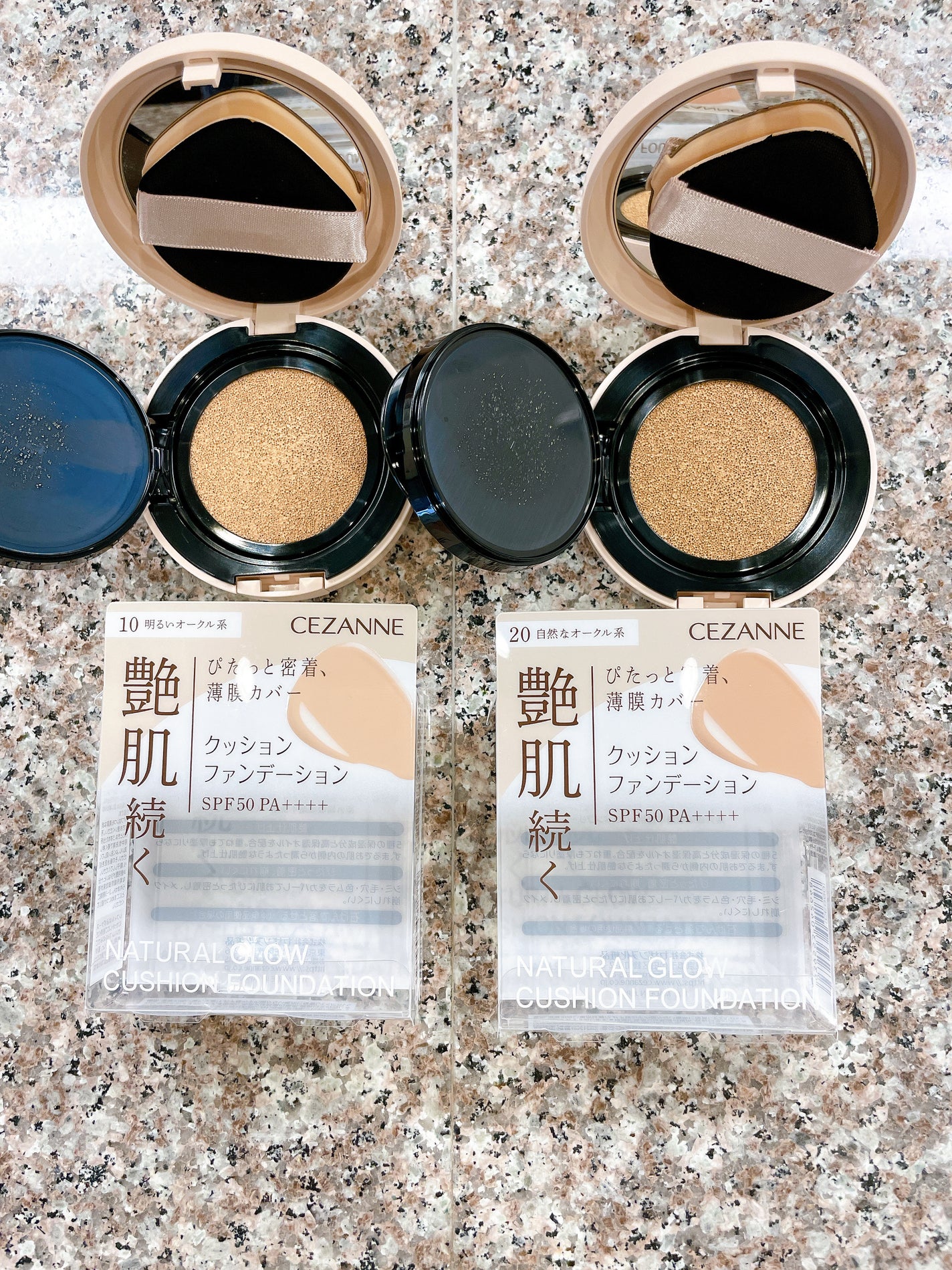クッションファンデーション/CEZANNE/クッションファンデーションを使ったクチコミ(4枚目)