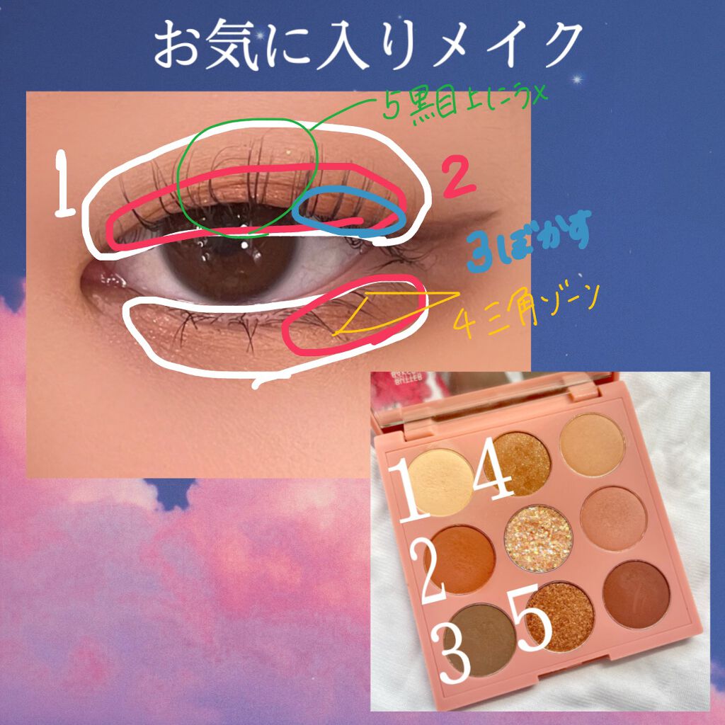 ソンスドンアイパレット/AMUSE/アイシャドウパレットを使ったクチコミ(6枚目)