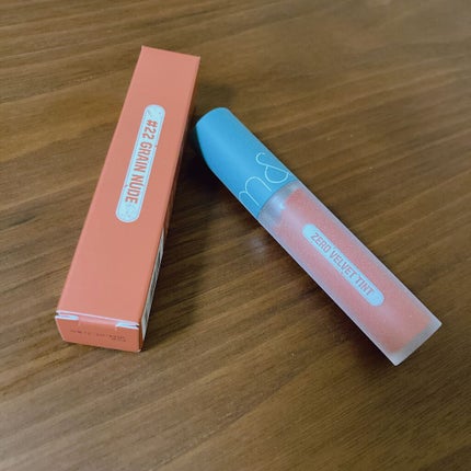 ゼロベルベットティント/rom&nd/リップティントを使ったクチコミ(1枚目)