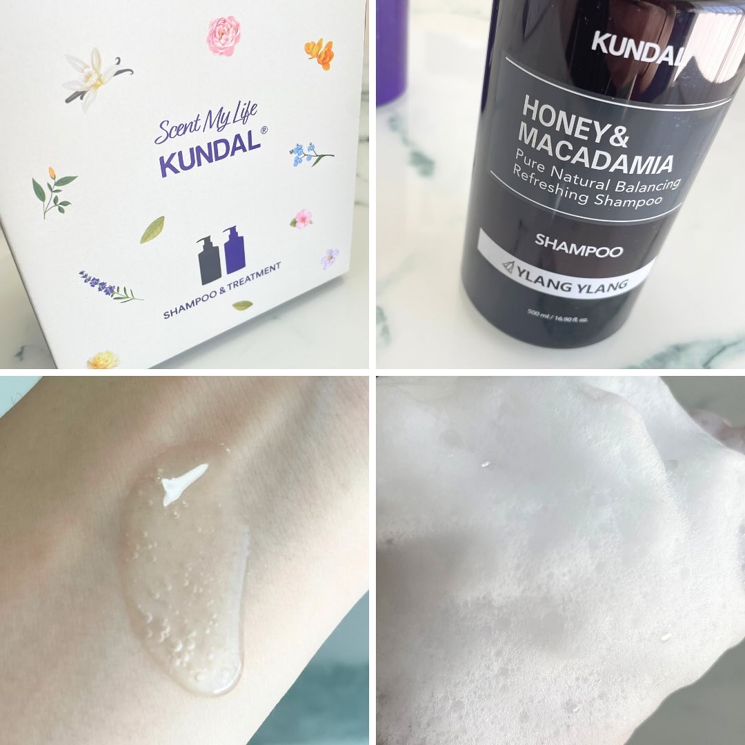 プレミアムヘアケアスペシャルセット/KUNDAL/市販シャンプーを使ったクチコミ（2枚目）