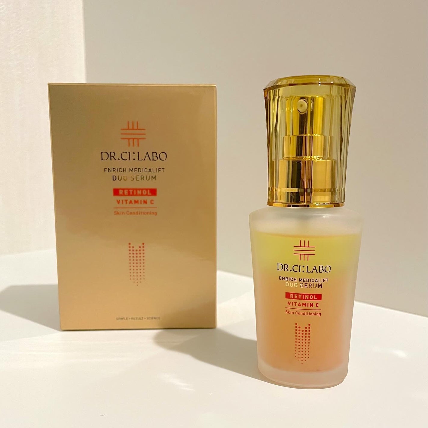 エンリッチ メディカリフト デュオセラム/ドクターシーラボⓇ/美容液を使ったクチコミ(4枚目)