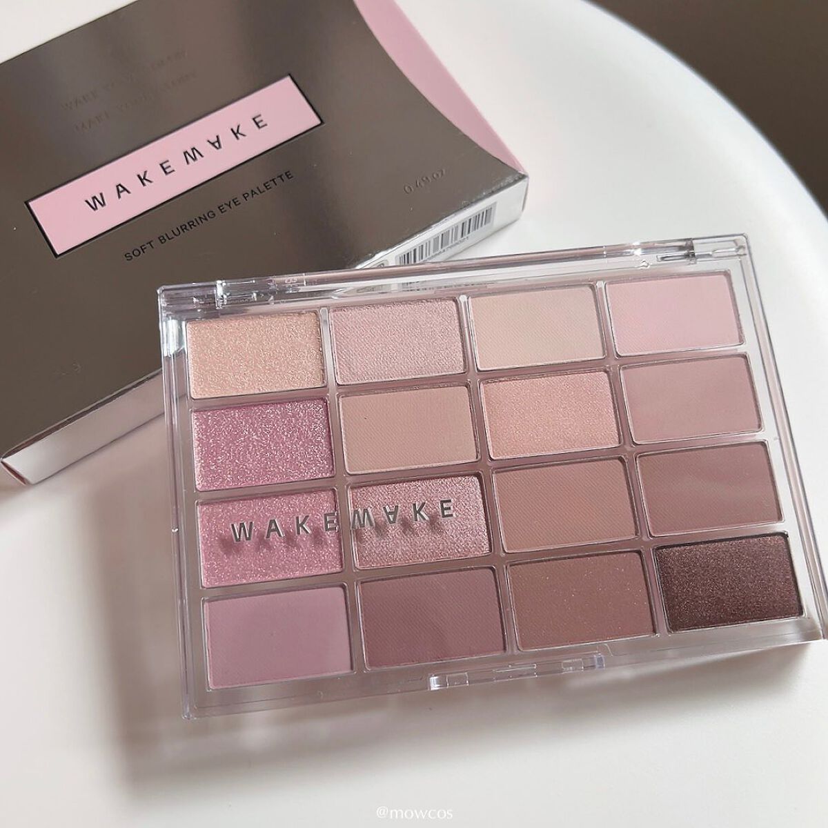 ソフトブラーリングアイパレット/wakemake/アイシャドウパレットを使ったクチコミ(1枚目)