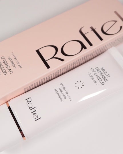 マルチ・ディフェンス UVシールド・トーンアップ/Raftel/日焼け止めクリームを使ったクチコミ(3枚目)