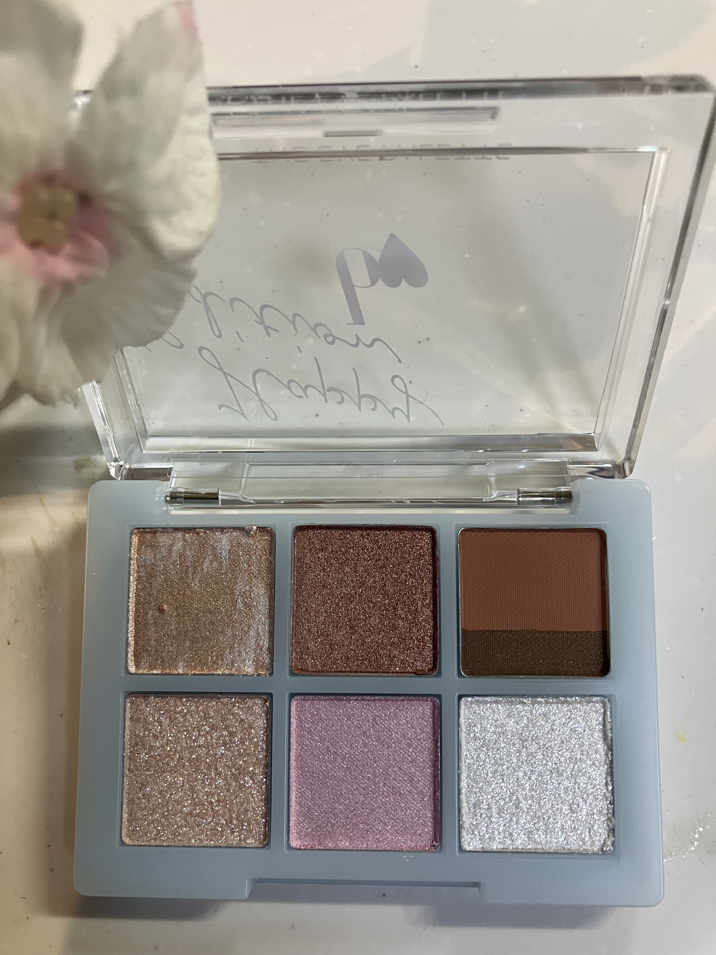 THE アイパレR 103 ハッピーエディション【新】/b idol/アイシャドウパレットを使ったクチコミ（2枚目）