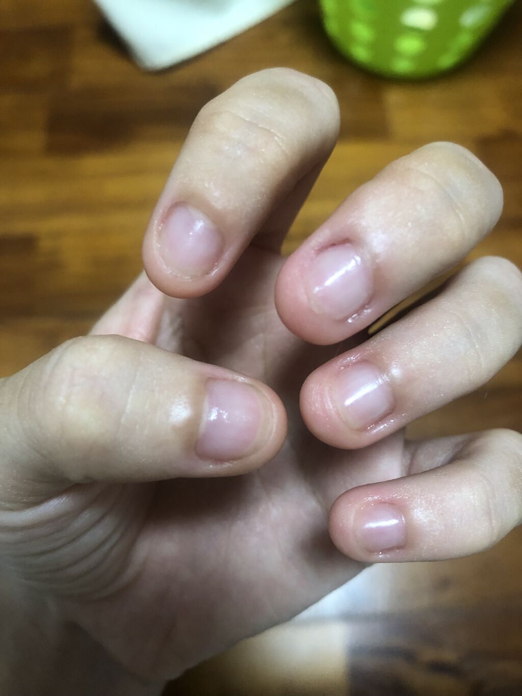 ナイトパック手袋/DAISO/ハンドクリームを使ったクチコミ（2枚目）