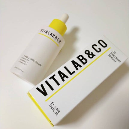 ビタラボ CEピールスキンセラム/VITALAB&CO/美容液を使ったクチコミ(1枚目)