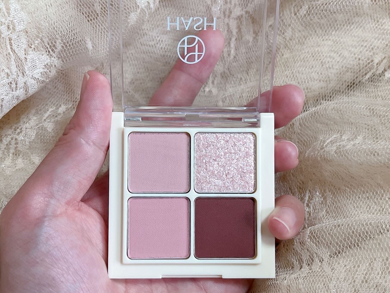 ソウルモーメントパーフェクトアイパレット 02 ホンデ_クラブピンク/HASH/アイシャドウパレットを使ったクチコミ（3枚目）