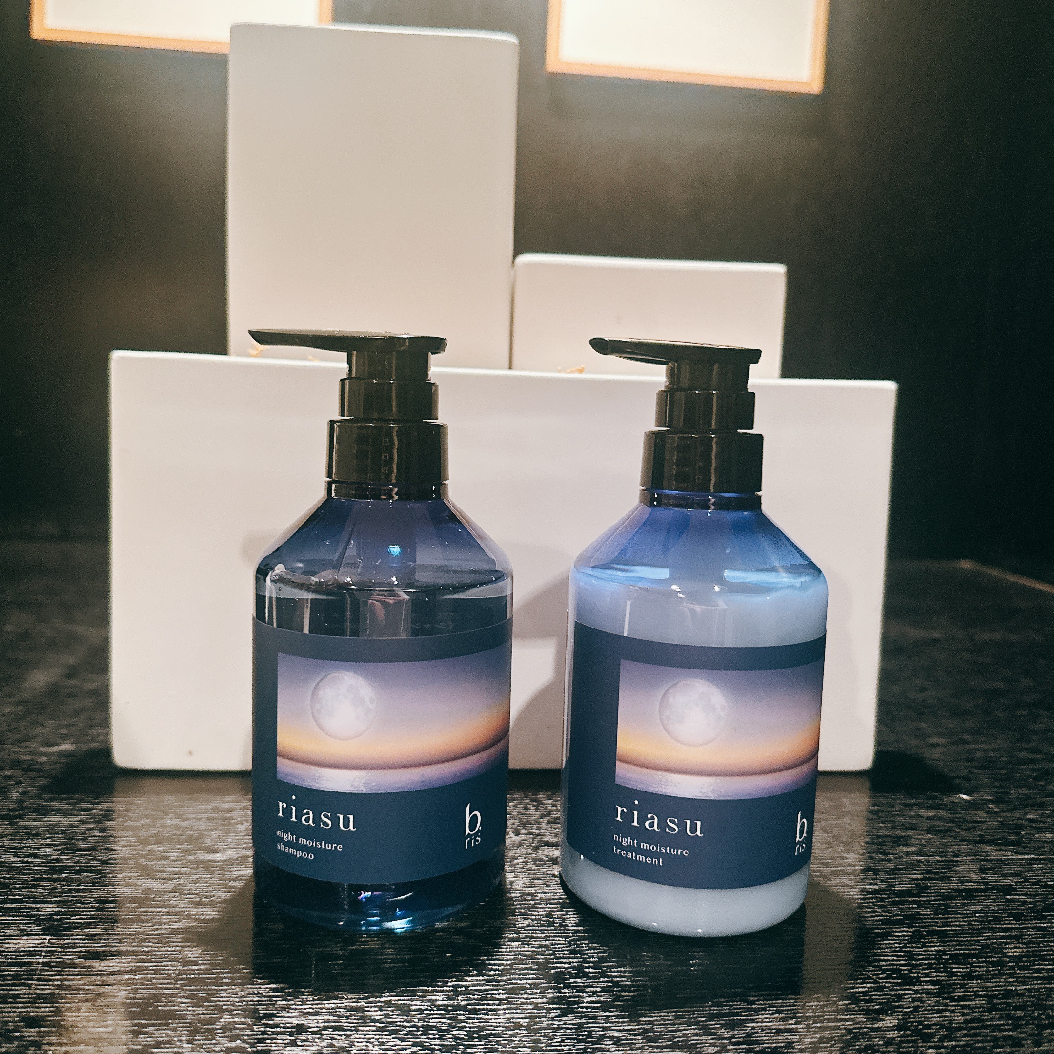 リアス ナイト モイスチャー シャンプー/トリートメント シトラスハーブの⾹り/riasu/市販シャンプーを使ったクチコミ（1枚目）