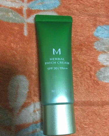 MISSHA M ハーバル パッチ クリームのクチコミ「【MISSHA ハーバルパッチクリーム】

こちらはテスターを試したらとても良くて即購入しまし.....」（1枚目）