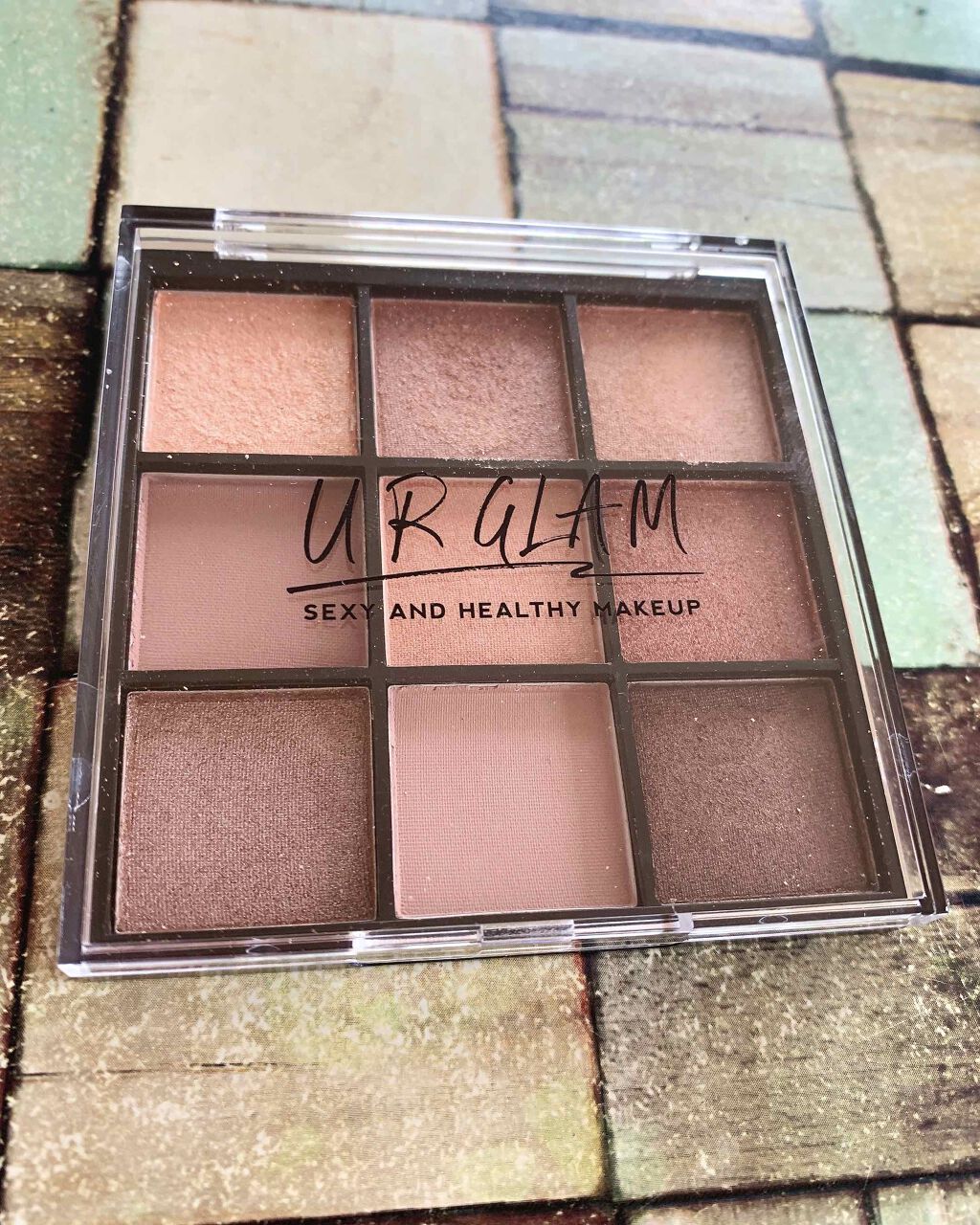 UR GLAM BLOOMING EYE COLOR PALETTE/U R GLAM/アイシャドウパレットを使ったクチコミ(1枚目)