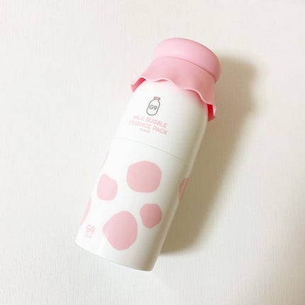 MILK BUBBLE ESSENCE PACK #PLAIN/G9SKIN/美容液を使ったクチコミ(5枚目)
