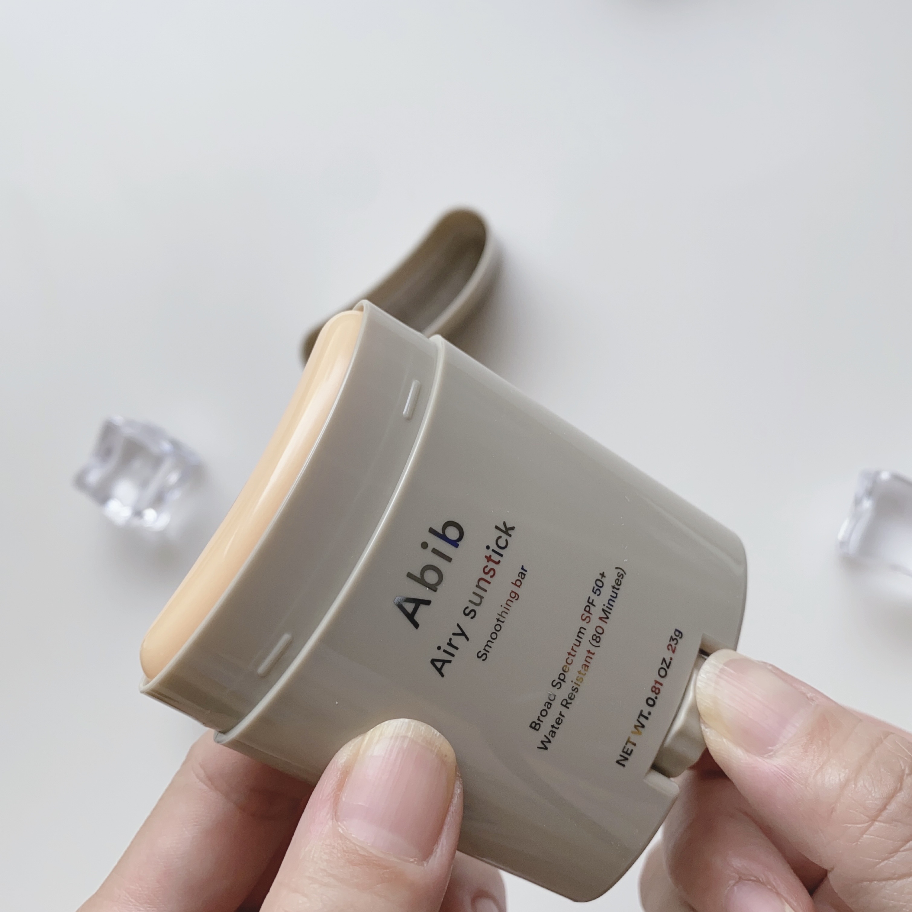 クイック サンスティック プロテクションバー/Abib /日焼け止めスティックを使ったクチコミ（3枚目）
