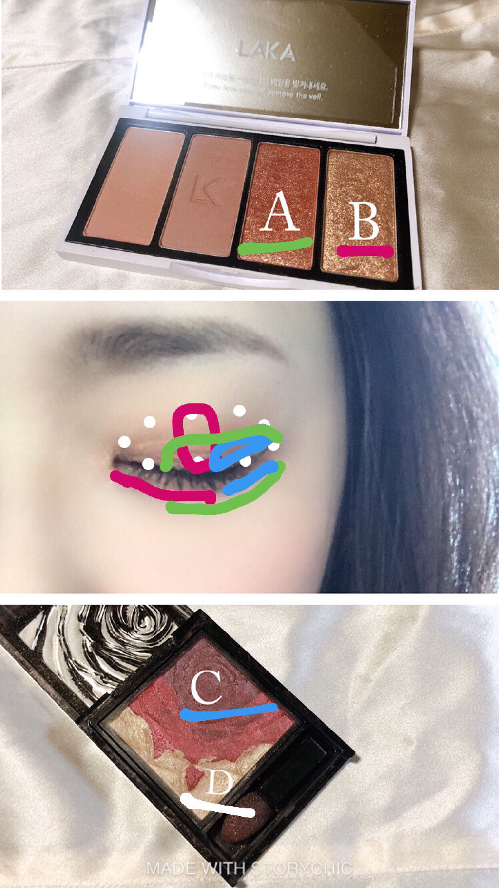 ダークローズシャドウ/KATE/アイシャドウパレットを使ったクチコミ（3枚目）