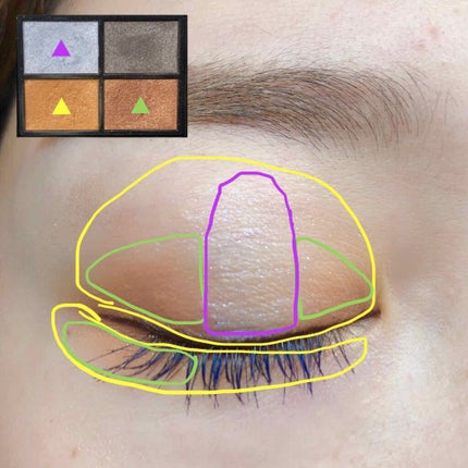 ウォータープルーフ リキッドアイライナー/CAROME./リキッドアイライナーを使ったクチコミ(2枚目)